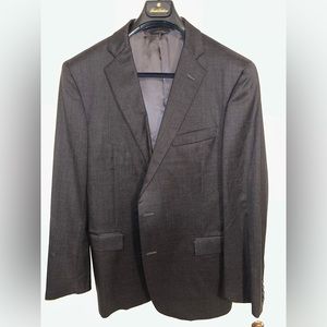 Men’s Brooks Brothers Dark Gray Suit (Includes Jacket and Pants) - 43R Tailored